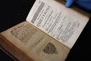 1720 copy of "A Complete Method of Studying Divinity." Photo by Kathleen Barry, United Methodist Communications
