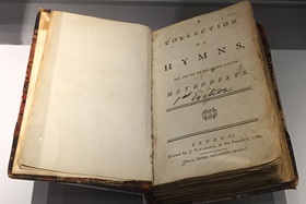 An early Methodist hymnal, first published in 1780.