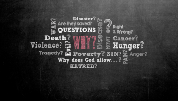 Pastors often are leaned upon to try to answer life's most difficult questions. Illustration by Cindy Caldwell, UMC.org.