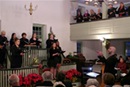 Choirs perform Christmas hymns at Barratt's Chapel's annual Christmas Carols concert in 2016.Image from video by Kisker Productions for United Methodist Communications.