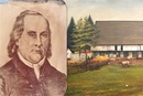Otterbein is an important figure in United Methodist history. Otterbein image courtesy United Brethren Historical Center. Isaac Long's Barn, courtesy United Methodist Archives and History.
