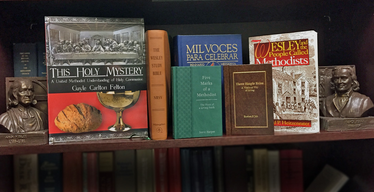 United Methodists have many selections to help us grow as followers of Jesus. Photo by Joe Iovino, United Methodist Communications.