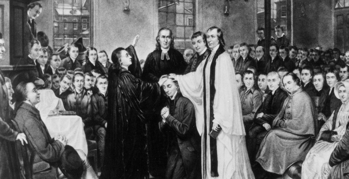 La primera Conferencia General de la Iglesia Metodista Americana comenzó en Nochebuena. Nuestros antepasados ​​en la fe nos regalaron un legado que continúa hoy con la Iglesia Metodista Unida. Foto cortesía del Comité de Preservación de la Historia de la Iglesia