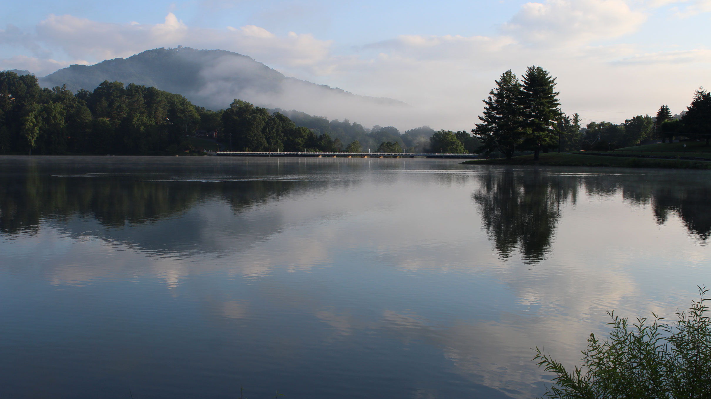 A nature scene from Lake Junaluska taken in August 2013. Photo by Kay Panovec, United Methodist Communications. 