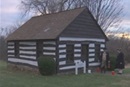 Video image shows building at Strawbridge Shrine historic site in Maryland. Courtesy of United Methodist Communications. 
