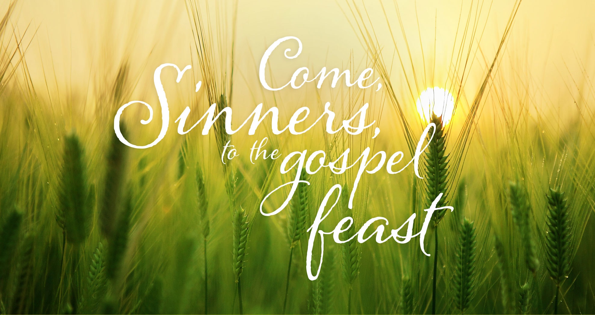 Charles Wesley’s “Come, Sinners, to the Gospel Feast” invites everyone to new life in Christ, to communion, and to welcome others. Image by Kathryn Price, United Methodist Communications.