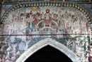A medieval painting of the "Doom" or Last Judgment in St. Thomas Church, Salisbury, England. Photo by Nessino, courtesy of Wikimedia Commons.