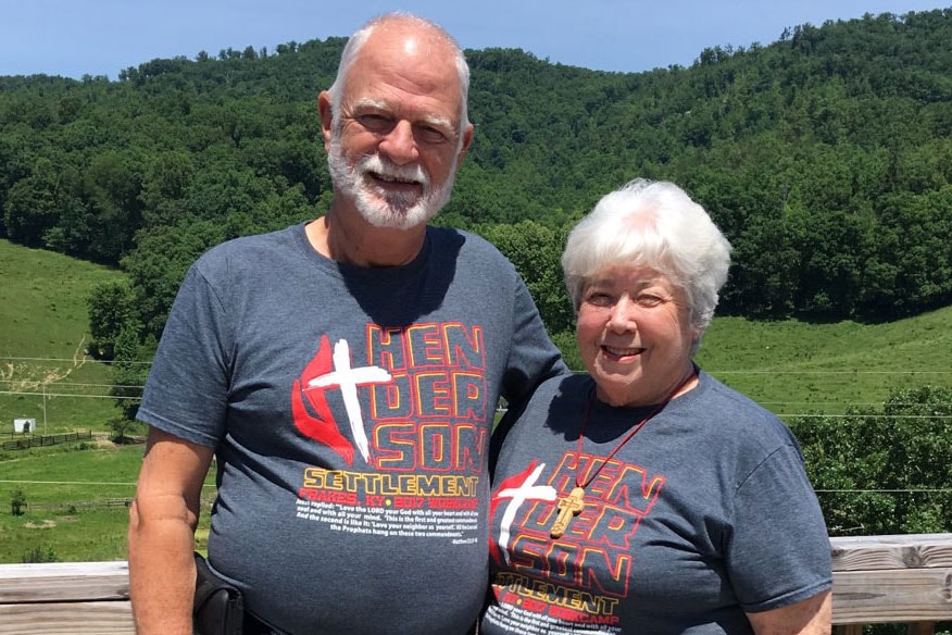 Bill and Laura Roy travel every summer to volunteer at Henderson Settlement in Frakes, Kentucky. Photo courtesy Mike Feely, Henderson Settlement.