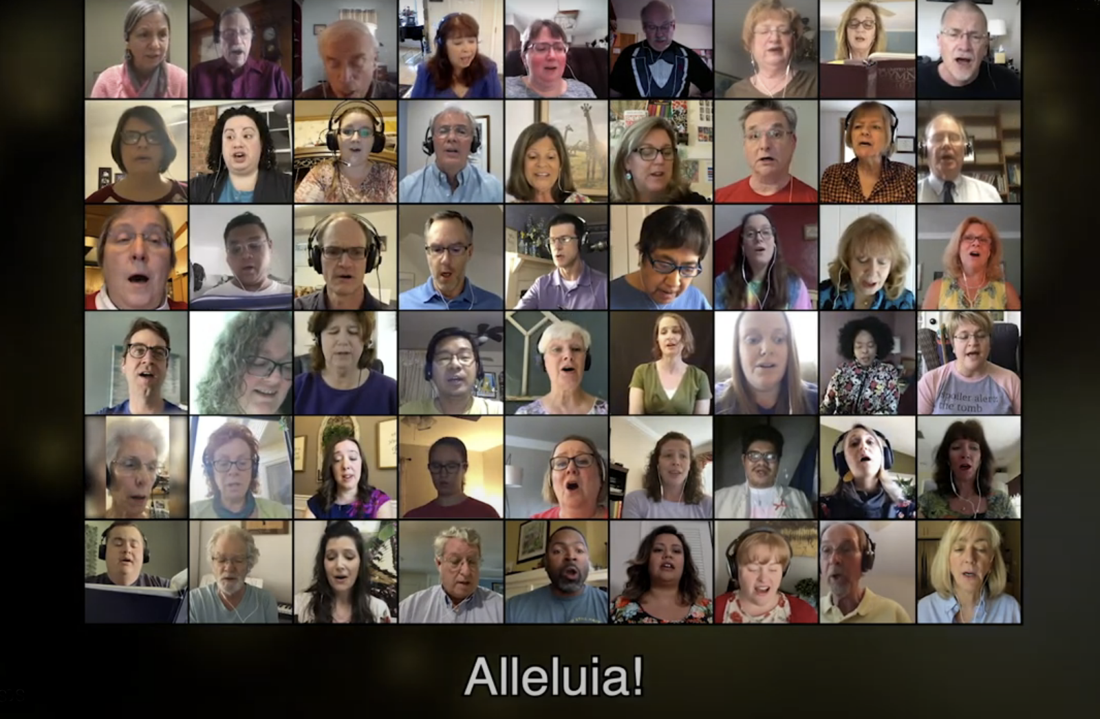 Hundreds of Christians sing “Christ the Lord Is Risen Today” in a new video produced for Easter. Video by United Methodist Communications and Discipleship Ministries. 