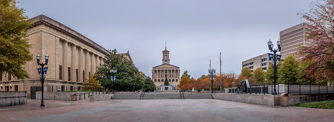 The Tennessee State Capital and offices