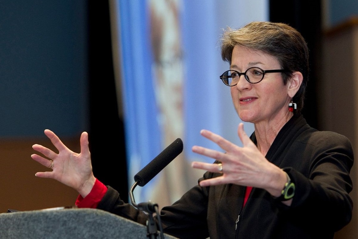  Bishop Sally Dyck, Ecumenical Officer for the Council of Bishops said the grants are used to deepen ecumenical and/or interreligious relationships across the United Methodist Connection through local ministries.  (	File photo by Mike DuBose, UMNS)