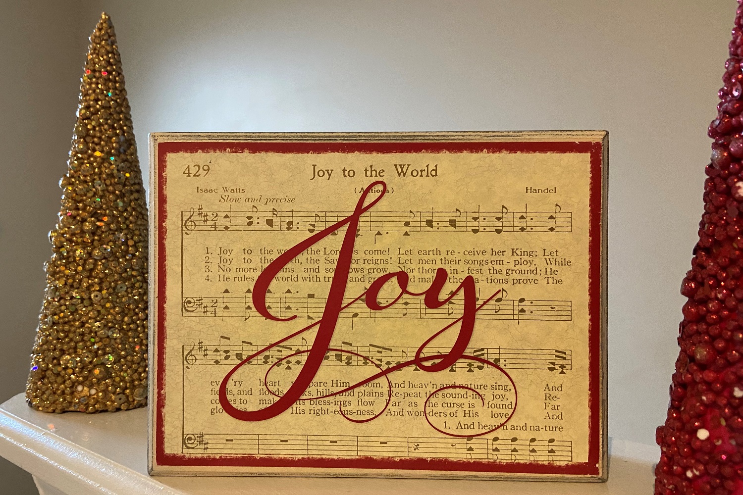 "Joy to the World," found in The United Methodist Hymnal alongside "Hark, the Herald Angels Sing" and "Away in a Manger," was not originally written to be a hymn, nor was it written about Christmas. Photo by Crystal Caviness, United Methodist Communications.