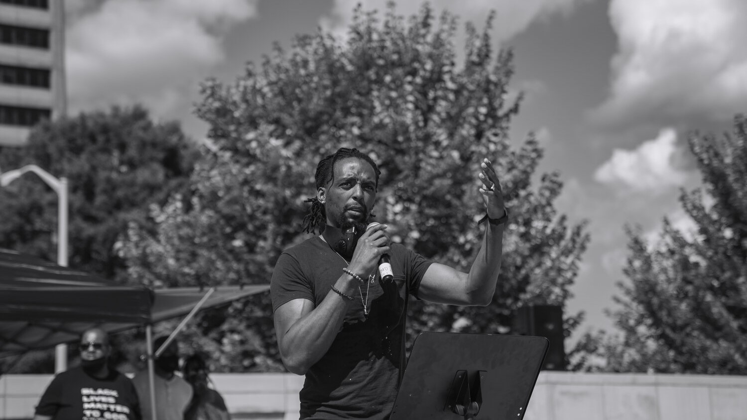 AD Thomason speaking