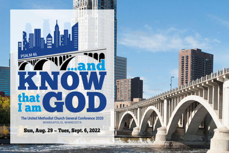 Find information, news and resources at The United Methodist Church's official site for General Conference 2020, now scheduled for August 29 – September 6, 2022.