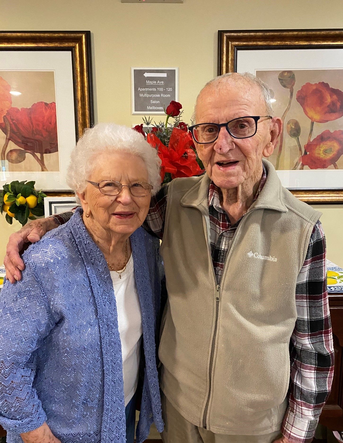Wanda and Jack Southern, 93, will celebrate their 75th anniversary in 2021.
