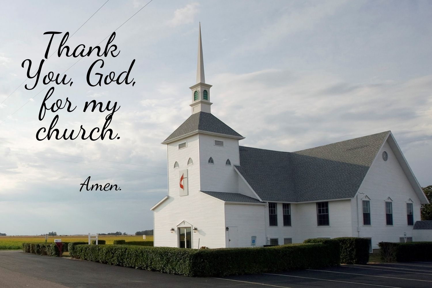 In the June 2021 edition of "Get Them Talking," we thank God for our church and the connection we feel with one another. Photo of Oakdale United Methodist Church near Deshler, Ohio, by Mike DuBose, UMNS.