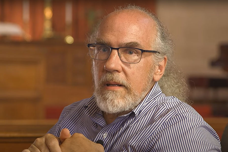 The Rev. K Karpen remembers an impromptu interfaith service that drew hundreds to The Church of St. Paul and St. Andrew following 9/11. Image from video by United Methodist Communications.