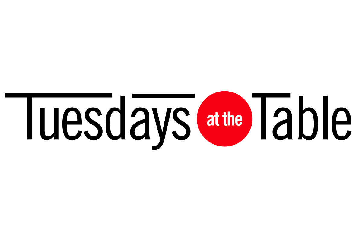 Official Tuesdays at the Table logo created by United Methodist Communications.