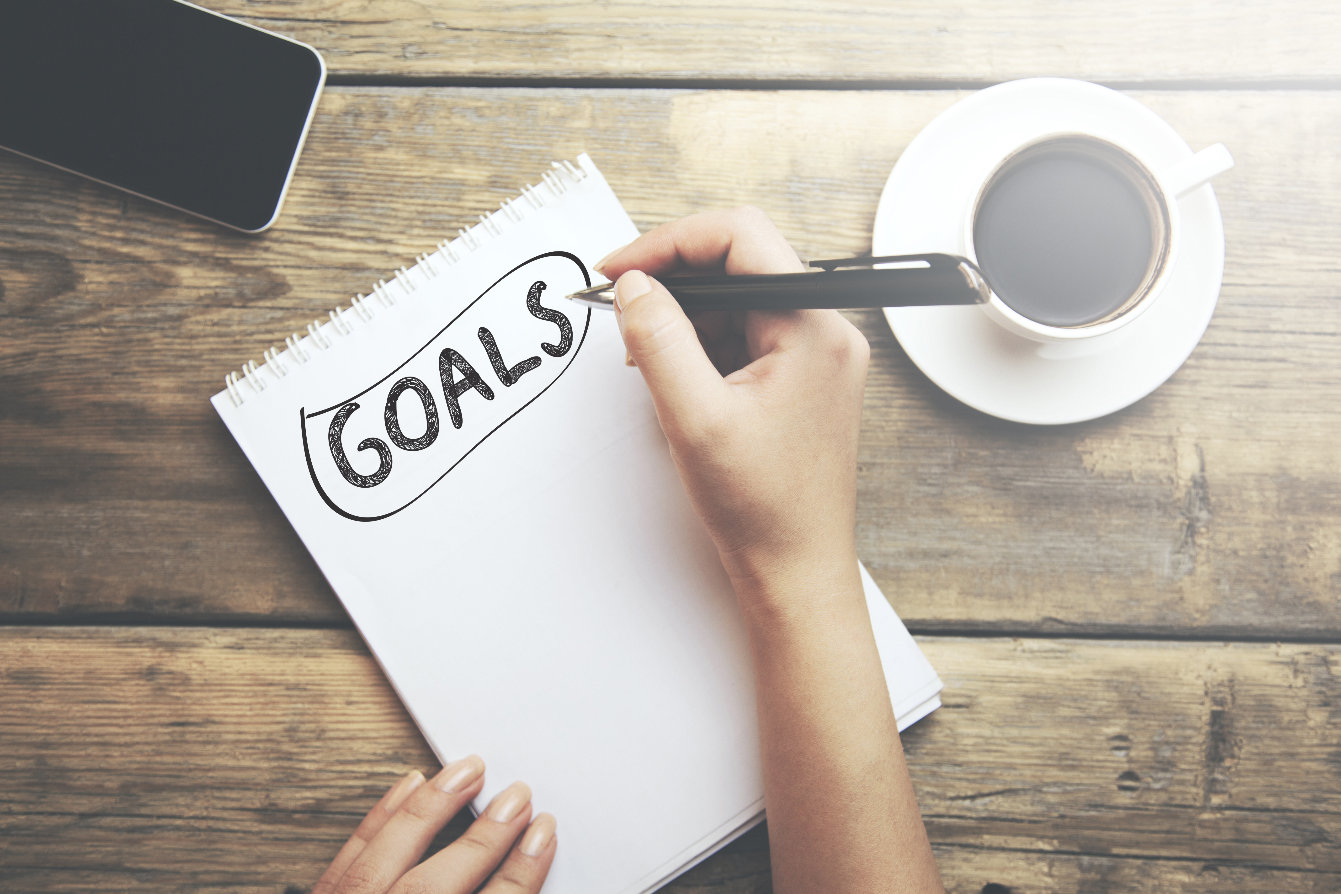 How do we keep committed to our new year's goals?