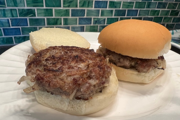 Potato Burgers from the 1958 Epworth Favorites cookbook