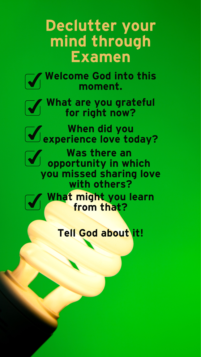 An Examen practice for today