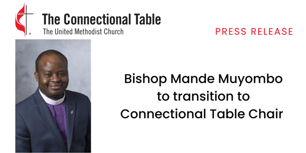 Bishop Mande Muyombo to transition to Connectional Table Chair. Photo by United Methodist Communications Bishop Mande Muyombo to transition to Connectional Table Chair. Photo by United Methodist Communications