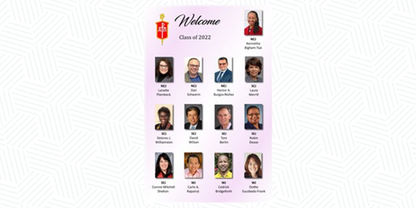 The thirteen newly elected bishops of The United Methodist Church listed in order of their jurisdictions. Photo by the Council of Bishops The thirteen newly elected bishops of The United Methodist Church listed in order of their jurisdictions. Photo by the Council of Bishops