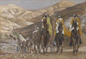 "Les rois mages en voyage" (Journey of the Magi) by James Tissot. Courtesy Wikimedia Commons.