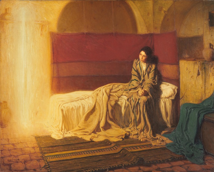 The Annunciation by Henry Ossawa Tanner (1898)