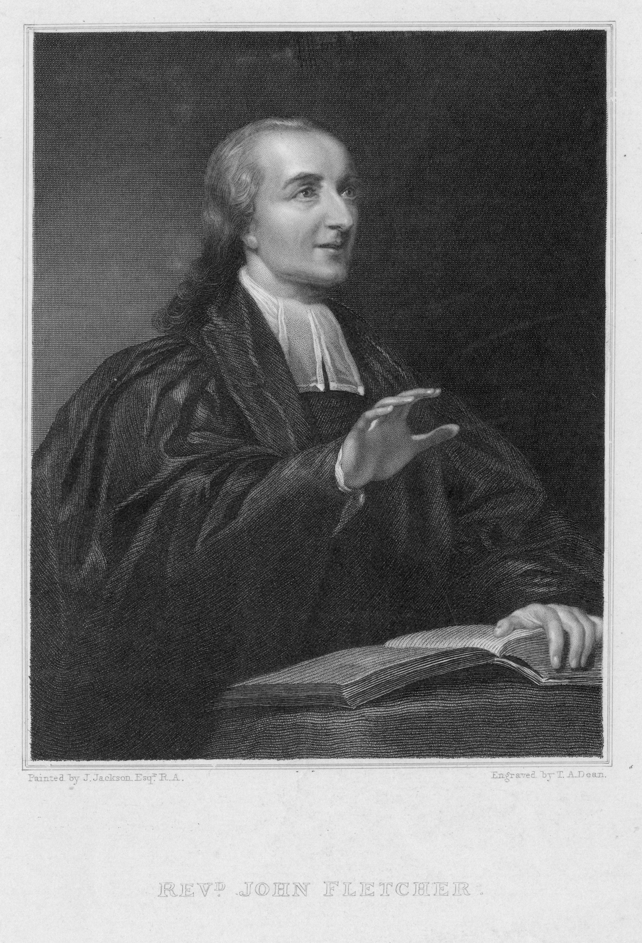 Pintura do Revdo. John Fletcher. Cortesia da Comissão Geral de Arquivos e História.