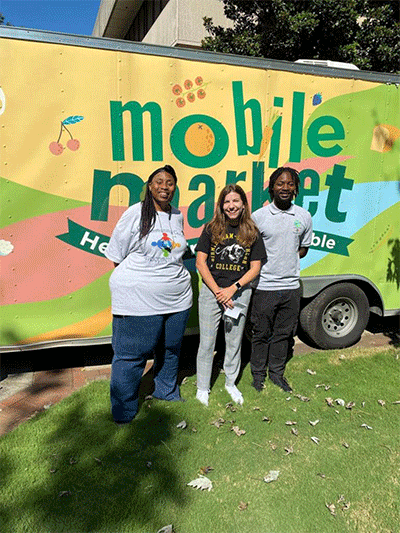 The new mobile market on the campus of Birmingham Southern College in Alabama. (Photo: Courtesy of Birmingham Southern College)