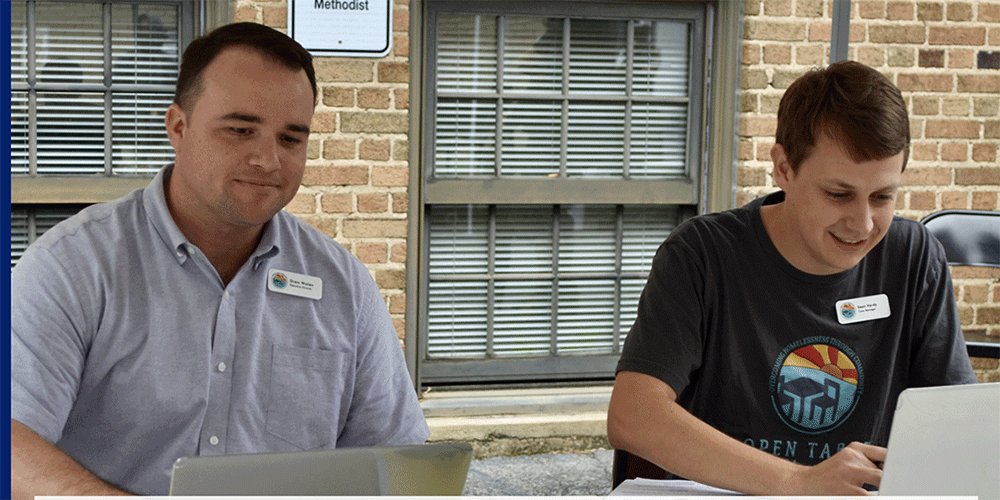 Drew Woten, left. Courtesy photo.