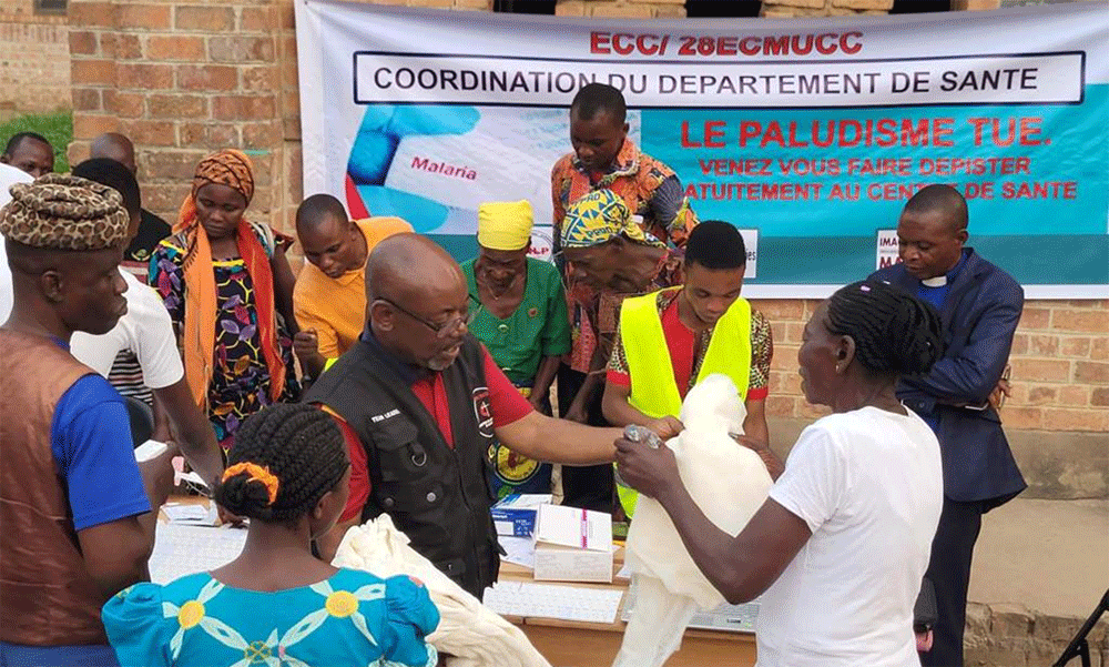 Community awareness event sponsored by Central Congo UMC Health Board. (Photo: Courtesy of Central Congo UMC Health Board)