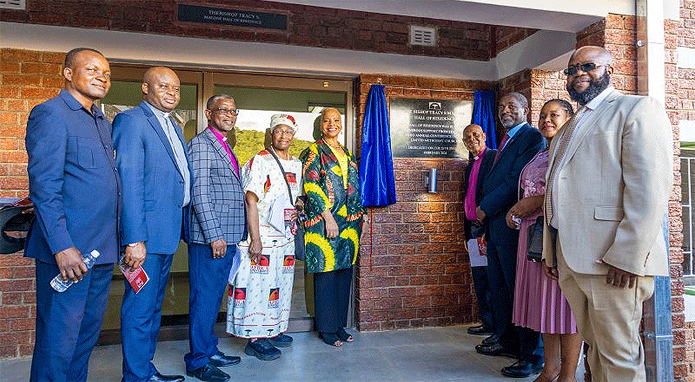 The unveiling of the Bishop Tracy S. Malone Hall of Residence at Africa University marks a significant milestone, symbolizing a new era of excellence and inclusivity in the university’s journey. Courtesy photo.