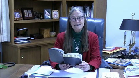 Spend some time in the Bible with United Methodist Bishop Sandra Steiner Ball as she reads from Colossians 3:12–17.