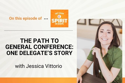 Jessica Vittorio discusses her preparations to attend the 2020 General Conference as a lay delegate from the North Texas Conference of The UMC on "Get Your Spirit in Shape." 