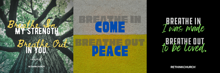 3 examples of breath prayers