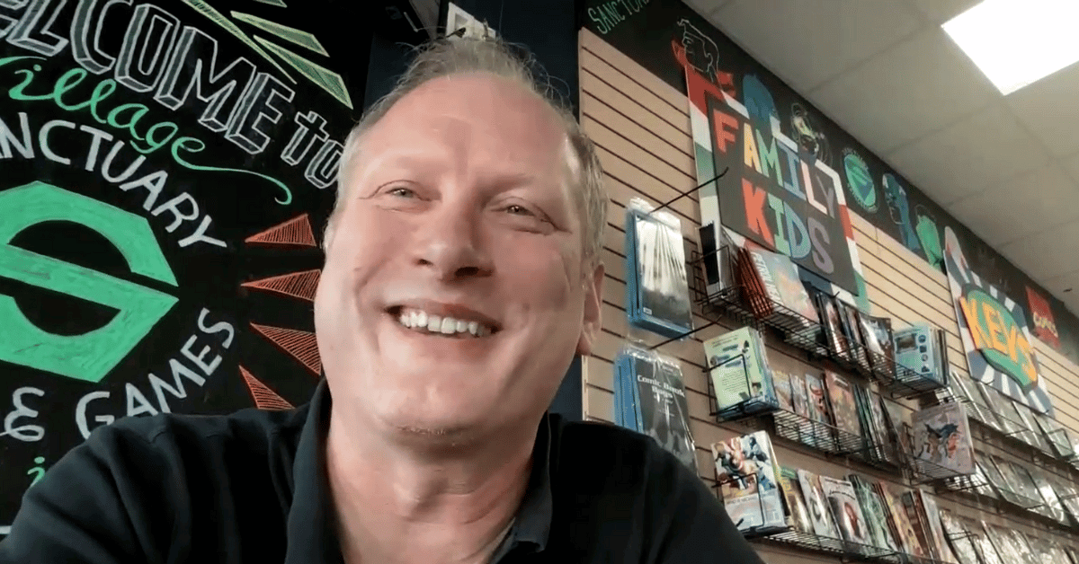 Nash Carey shares the faith-building journey of Sanctuary Comics and Games