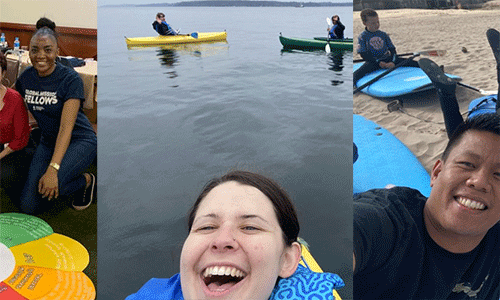 (l-r) Priscille-Hassa Malandji, Reagan Lyn Page and Ruel Jade Lucas Zaldivar. Courtesy photo.