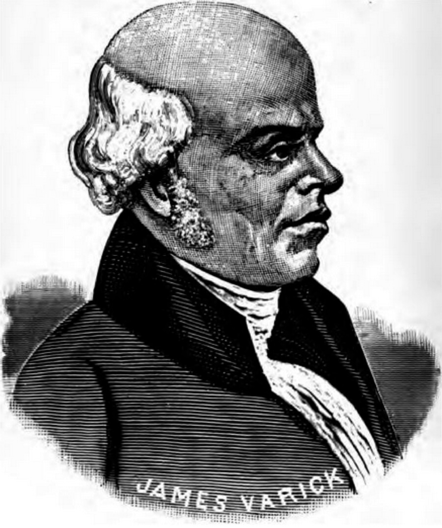 James Varick. First Bishop of the African Methodist Episcopal Zion Church." The New York Public Library Digital Collections.
