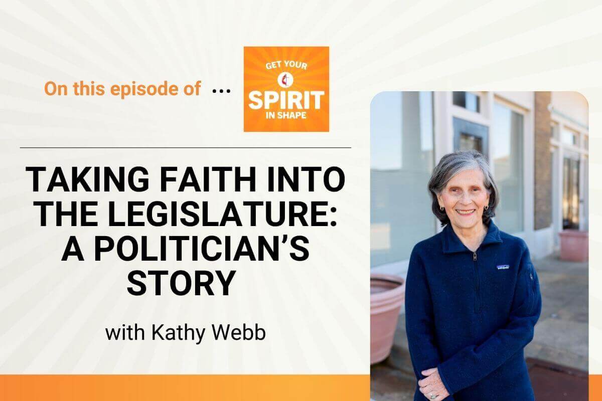 Kathy Webb shares how her faith integrates with social justice as a passionate advocate who engages with her community, city boards, commissions and church to tackle pressing societal issues on "Get Your Spirit in Shape."