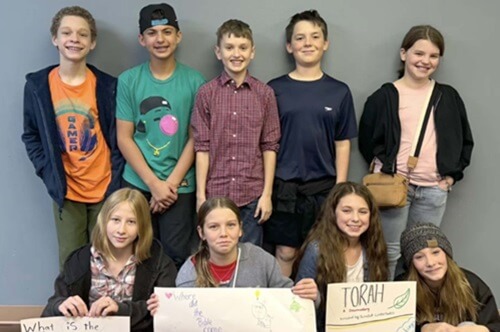 Rather than a rigid weekly schedule, the two-year modular confirmation program allows busy students to complete activities at their own pace.