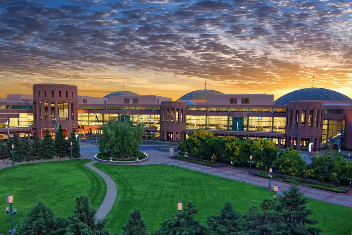The Minneapolis Convention Center stands in downtown Minneapolis, Minn. United Methodist organizers plan to make good on the original location of the COVID-delayed 2020 General Conference, choosing Minneapolis as the host city for the next legislative assembly scheduled for May 8-18, 2028. Photo by Dan Anderson, courtesy of Meet Minneapolis. (www.minneapolis.org)