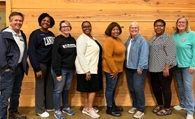 Leadership team for the four-day Academy for Spiritual Formation in Alabama, August 2025. Courtesy Joscie Cutchens