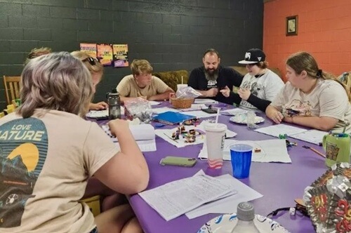Teenagers are finding a safe place to connect and grow their faith at a Dungeons & Dragons group at Lakeville UMC in Indiana.