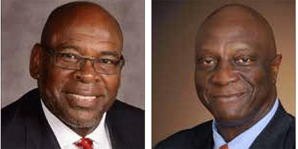 Courtesy photo: Bishop L. Jonahtan Holston and James H. Salley.