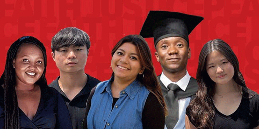 (From L-R) Kudzaishe Faith Tariro, Lucas Chung, Odyssey Heredia, Tafadzwa Chikawa and Jenna Hopgood. Photo credit: General Board of Church and Society website.