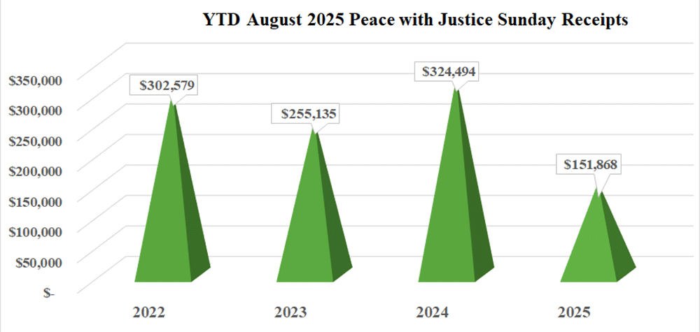 Peace with Justice Sunday August 2025 Annual Conference Gifts