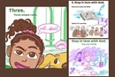 Illustrations throughout the picture book Three for Me! spark questions that can lead to deeper discussions. Historical references are woven in with childlike drawings as the main characters imagine ways they can be guided by John Wesley’s three rules for holy living: Do no harm. Do good. Stay in love with God. Copyrighted images courtesy of Julie Wilson, Lisa Weaver and Hannah Sandvold.