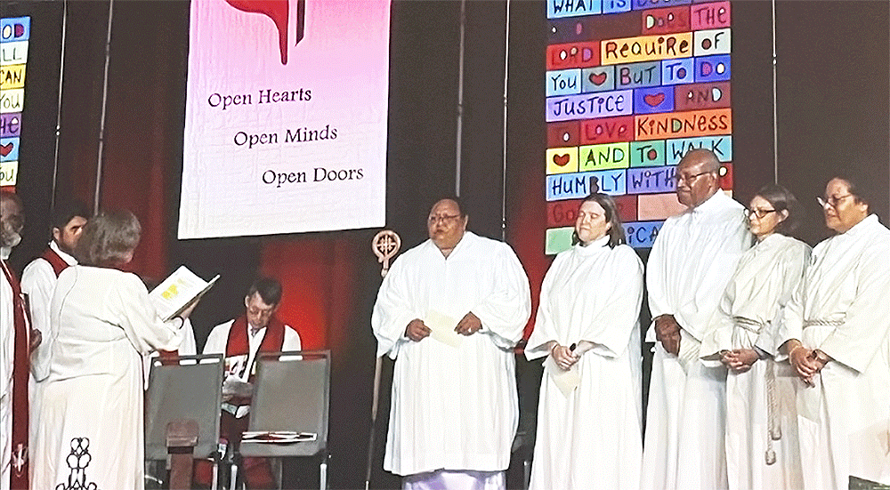 The entire 2025 class of newly ordained Elders in the California-Nevada Annual Conference of The United Methodist Church are graduates of Claremont School of Theology (CST). Courtesy photo.
